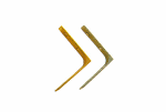 A&B Industries Brass & Chrome Corner Brace