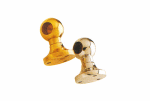 A&B Industries Brass & Chrome Curtain Rod Mounts