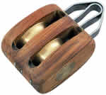 A&B Industries Double Teak Block