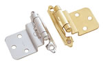 SailboatStuff Polished Brass & Chrome Self-Closing Cabinet Hinge