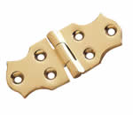 A&B Industries Polished Brass & Chrome Cuddy Door Hinge