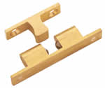 A&B Industries Polished Brass Cabinet Catch