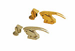 A&B Industries Brass & Chrome Refrigerator Door Latch