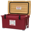 Beige and Crimson Engel DeepBlue Ice Chest