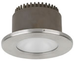 Norfolk Stainless Steel PowerLED Cool White Spotlights by Imtra Marine Lighting