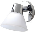 Matte Stainless Steel Bergen LED Reading Lights by Imtra Marine Lighting (shown in Polished Stainless Steel)