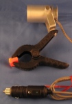 Portable LED Light with Clamp by Signal Mate