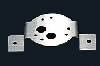 Orca Green Marine Top Mounting Bracket for Tri-Anchor Light
