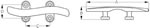 Sea-Dog Investment Cast 316 Stainless Steel S-Style Cleat Diagram
