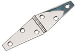Sea-Dog Polished Stamped 304 Stainless Steel 6-Inch Strap Hinges
