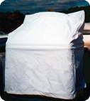White Vinyl Boat Seats and Console Covers by Taylor Made Products