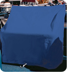 Navy Rip/Stop Polyester Boat Seats and Console Covers by Taylor Made Products