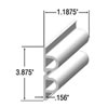 Taylor Made Products Double D Profile Rubber Dock Edging Diagram