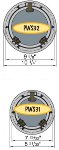 Ventura Round Recessed PowerLED Spot Light Diagram by Imtra Marine Lighting
