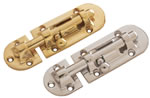 SailboatStuff Polished Brass & Chrome Barrel Bolt