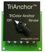 Orca Green Marine Selector Switch for Tri-Anchor Light