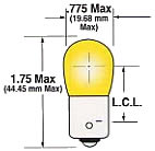 SailboatStuff B6 Single Contact Bayonet Clear Light Bulbs Illustration