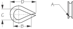 Premium Double Braided Nylon Anchor Line Diagram by Sea-Dog