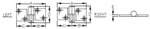 Sea-Dog Stainless Steel Take-Apart Hinge Diagram