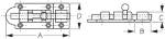 Sea Dog Barrel Bolt Diagram