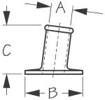 Sea-Dog Chrome Flag Pole Socket Diagram