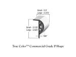 Taylor Made Products True Color Commercial Grade P Vinyl Dock Edging Diagram