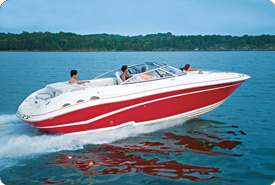 TAYLOR MADE PRODUCTS Trailerite Semi-Custom Boat Cover for Modified Tri-Hull Boats with Inboard/Outboard Motor 